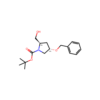 tert-butyl (2R,4S)-4-benzyloxy-2-(hydroxymethyl)pyrrolidine-1-carboxylate