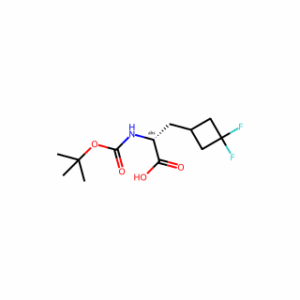 (2R)-2-(tert-butoxycarbonylamino)-3-(3,3-difluorocyclobutyl)propanoic acid