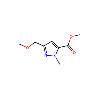 methyl 5-(methoxymethyl)-2-methyl-pyrazole-3-carboxylate