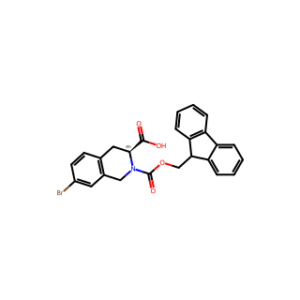 (S)-2-(((9H-Fluoren-9-yl)methoxy)carbonyl)-7-bromo-1,2,3,4-tetrahydroisoquinoline-3-carboxylic acid