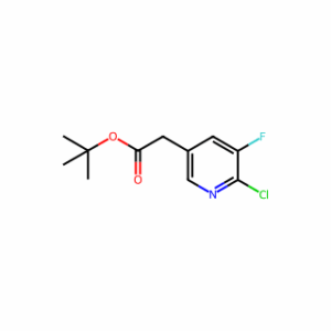 TERT-BUTYL 2-(6-CHLORO-5-FLUOROPYRIDIN-3-YL)ACETATE