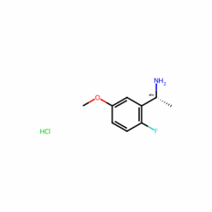 (R)-1-(2-fluoro-5-methoxyphenyl)ethan-1-amine hydrochloride