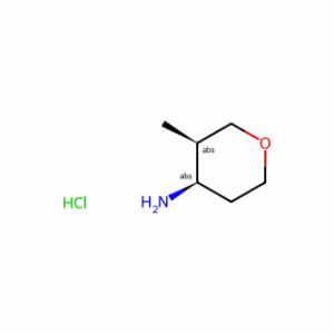 (3R,4R)-3-methyltetrahydropyran-4-amine;hydrochloride