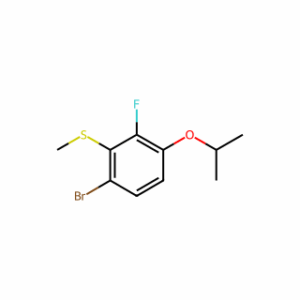 (6-Bromo-2-fluoro-3-isopropoxyphenyl)(methyl)sulfane