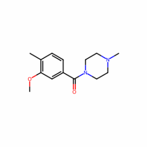 (3-Methoxy-4-methylphenyl)(4-methylpiperazin-1-yl)methanone