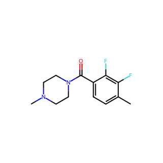 (2,3-difluoro-4-methylphenyl)(4-methylpiperazin-1-yl)methanone