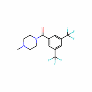 (3,5-bis(trifluoromethyl)phenyl)(4-methylpiperazin-1-yl)methanone