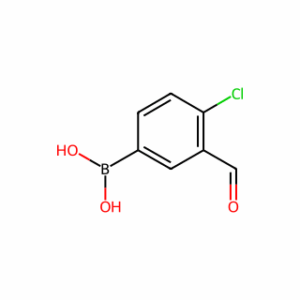 (4-Chloro-3-formylphenyl)boronic acid
