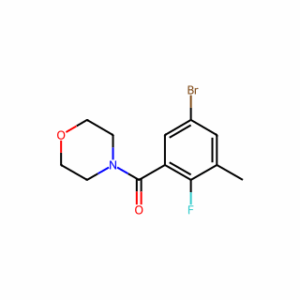 (5-bromo-2-fluoro-3-methylphenyl)(morpholino)methanone