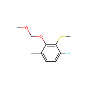 (6-Fluoro-2-(methoxymethoxy)-3-methylphenyl)(methyl)sulfane
