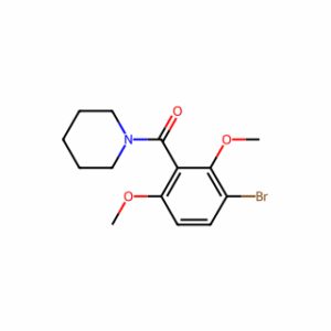 (3-bromo-2,6-dimethoxyphenyl)(piperidin-1-yl)methanone