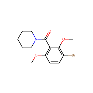 (3-bromo-2,6-dimethoxyphenyl)(piperidin-1-yl)methanone