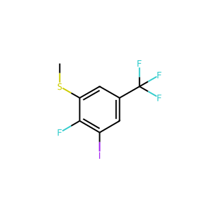 (2-Fluoro-3-iodo-5-(trifluoromethyl)phenyl)(methyl)sulfane
