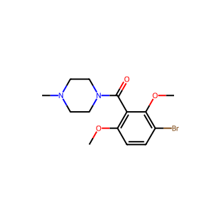(3-bromo-2,6-dimethoxyphenyl)(4-methylpiperazin-1-yl)methanone