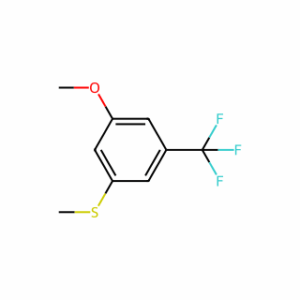 (3-Methoxy-5-(trifluoromethyl)phenyl)(methyl)sulfane