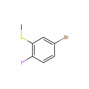 (5-Bromo-2-iodophenyl)(methyl)sulfane