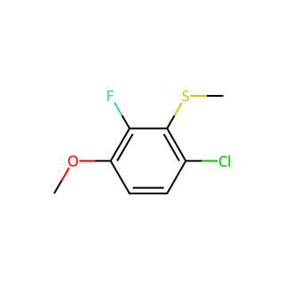 (6-Chloro-2-fluoro-3-methoxyphenyl)(methyl)sulfane