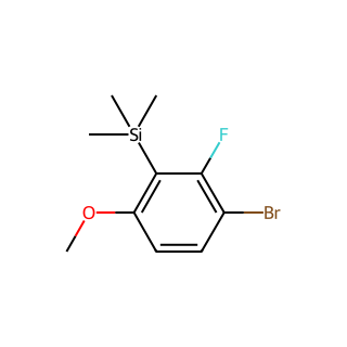 (3-Bromo-2-fluoro-6-methoxyphenyl)trimethylsilane