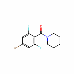 (4-Bromo-2,6-difluorophenyl)(piperidin-1-yl)methanone