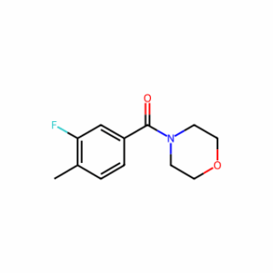 (3-fluoro-4-methylphenyl)(morpholino)methanone