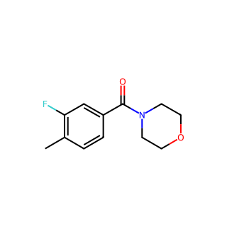 (3-fluoro-4-methylphenyl)(morpholino)methanone