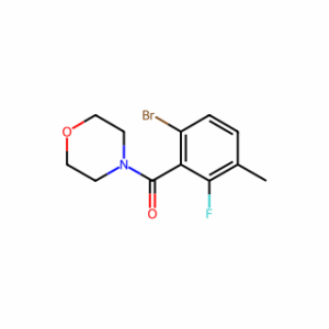 (6-Bromo-2-fluoro-3-methylphenyl)(morpholino)methanone