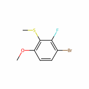 (3-Bromo-2-fluoro-6-methoxyphenyl)(methyl)sulfane