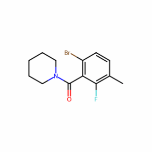 (6-Bromo-2-fluoro-3-methylphenyl)(piperidin-1-yl)methanone