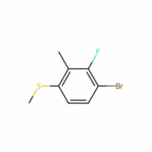 (4-Bromo-3-fluoro-2-methylphenyl)(methyl)sulfane