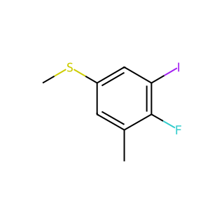 (4-Fluoro-3-iodo-5-methylphenyl)(methyl)sulfane