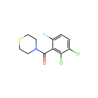 (2,3-Dichloro-6-fluorophenyl)(thiomorpholino)methanone