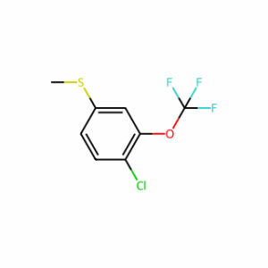 (4-Chloro-3-(trifluoromethoxy)phenyl)(methyl)sulfane