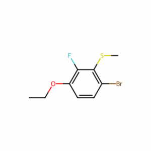 (6-Bromo-3-ethoxy-2-fluorophenyl)(methyl)sulfane