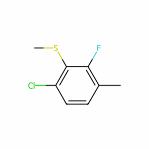(6-Chloro-2-fluoro-3-methylphenyl)(methyl)sulfane