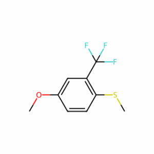 (4-Methoxy-2-(trifluoromethyl)phenyl)(methyl)sulfane