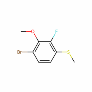 (4-Bromo-2-fluoro-3-methoxyphenyl)(methyl)sulfane
