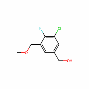 (3-Chloro-4-fluoro-5-(methoxymethyl)phenyl)methanol