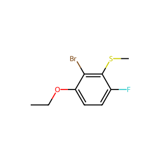 (2-Bromo-3-ethoxy-6-fluorophenyl)(methyl)sulfane