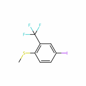 (4-Iodo-2-(trifluoromethyl)phenyl)(methyl)sulfane