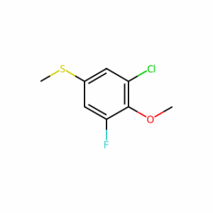 (3-Chloro-5-fluoro-4-methoxyphenyl)(methyl)sulfane