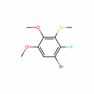 (3-Bromo-2-fluoro-5,6-dimethoxyphenyl)(methyl)sulfane