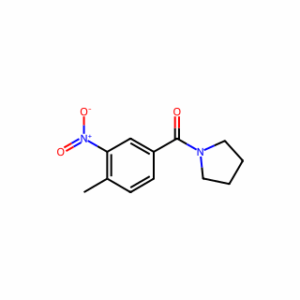 (4-Methyl-3-nitrophenyl)(pyrrolidin-1-yl)methanone