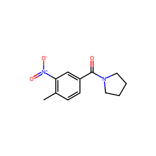 (4-Methyl-3-nitrophenyl)(pyrrolidin-1-yl)methanone