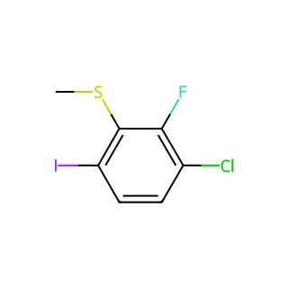 (3-Chloro-2-fluoro-6-iodophenyl)(methyl)sulfane