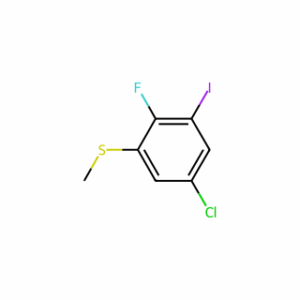 (5-Chloro-2-fluoro-3-iodophenyl)(methyl)sulfane