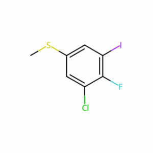 (3-Chloro-4-fluoro-5-iodophenyl)(methyl)sulfane