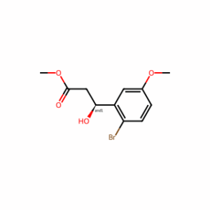 Methyl 3-(2-bromo-5-methoxyphenyl)-3-hydroxypropanoate