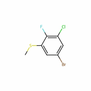 (5-Bromo-3-chloro-2-fluorophenyl)(methyl)sulfane