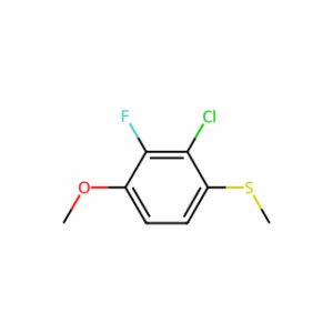 (2-Chloro-3-fluoro-4-methoxyphenyl)(methyl)sulfane