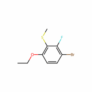 (3-Bromo-6-ethoxy-2-fluorophenyl)(methyl)sulfane